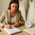 Come gestire gli appuntamenti con fornitori e atelier durante l’organizzazione: la scaletta che non ti farà perdere tempo