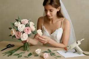 Come realizzare il bouquet da sposa con fiori di carta: il tutorial facile che non ti aspetti