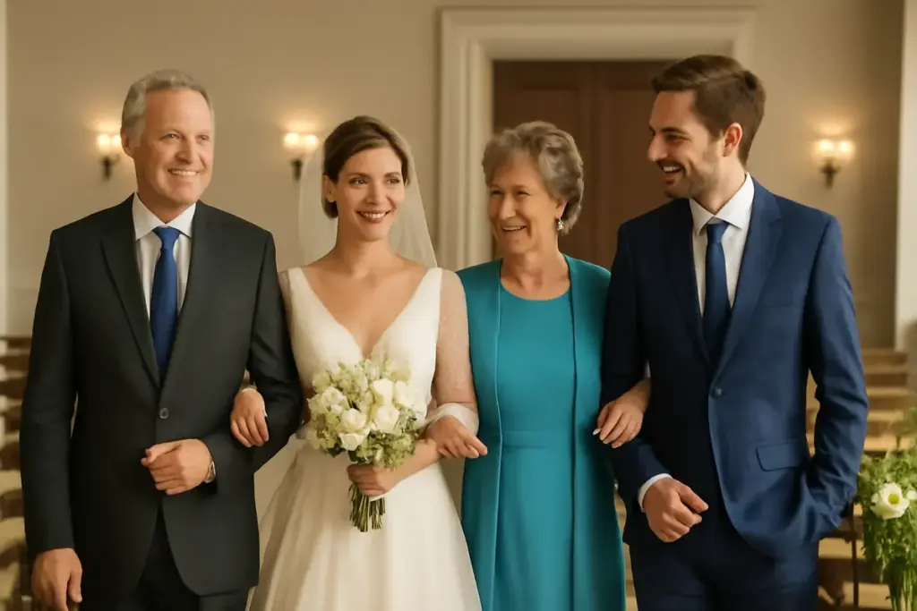 Chi accompagna la sposa all’altare? Tutte le soluzioni che mettono d’accordo tradizione e cuore