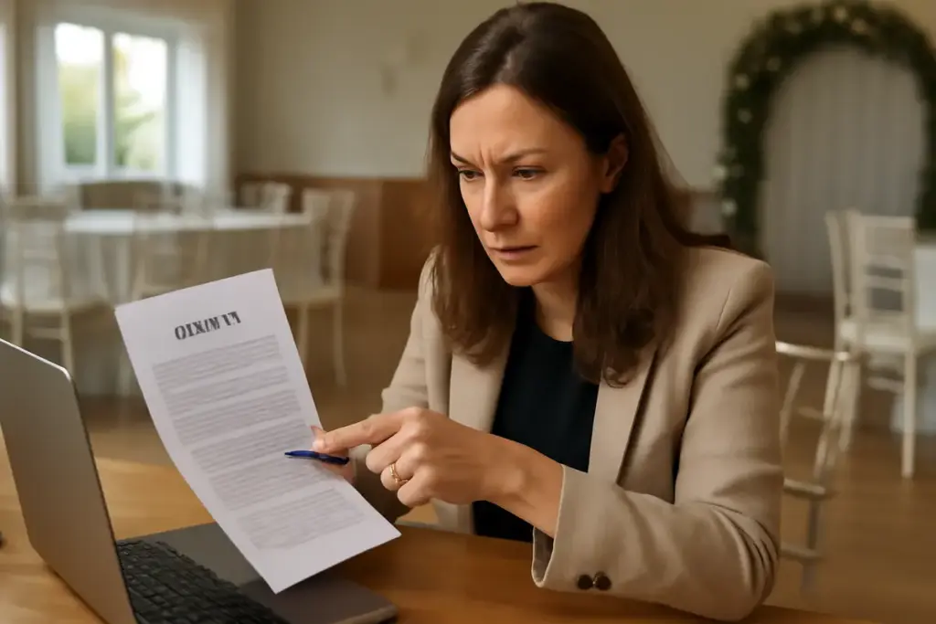 Cosa controllare assolutamente nel contratto con la location? Le clausole che nessuno considera ma ti salvano da imprevisti