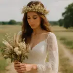 Vestito da sposa boho chic: idee originali per un look naturale ma studiato nei dettagli