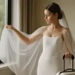 Perché sempre più spose scelgono il bridal cape? I motivi funzionali che superano il solo stile