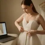 Come si fa a non sbagliare la taglia dell’abito da sposa acquistato online? Evita la delusione con questo metodo