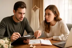 Come suddividere i compiti organizzativi tra gli sposi: il trucco per non litigare e arrivare sereni all’altare