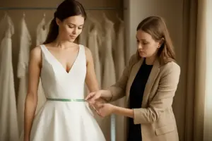 Come far sembrare la vita più sottile con l’abito da sposa? Il taglio che fa la differenza