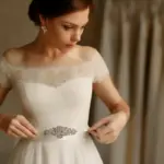 Spesso si sottovaluta la scelta della cintura sull’abito da sposa: come esaltare il punto vita senza errori