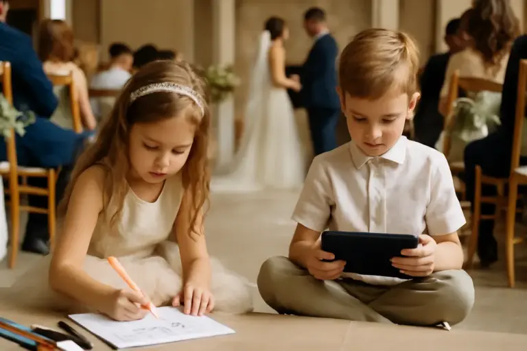 Cerimonia di matrimonio e bambini: soluzioni semplici per intrattenerli senza stress