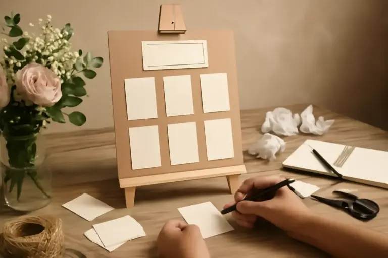 Tableau de mariage fai da te: errori comuni da evitare e idee per non impazzire con i nomi