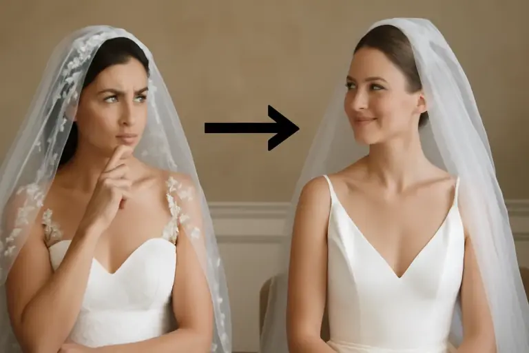 Velo da sposa personalizzato o classico? Le differenze che cambiano davvero la cerimonia