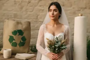 Abiti da sposa sostenibili: materiali ecologici e perché sceglierli senza sacrificare lo stile